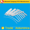 Ptfe f4 tubos de tubo delgado componente del dispositivo médico ptfe rod